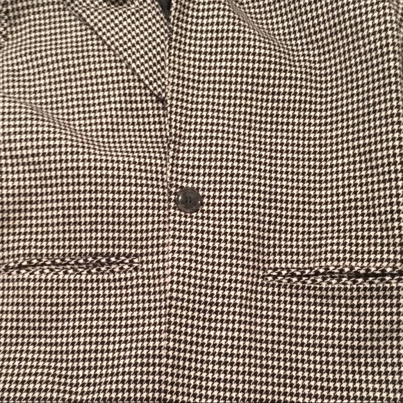 Vintage Wool Checkered Blazer - Picture 3 of 3